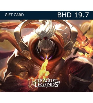 League of Legends BHD 19.7 Prepaid RP Card BH Key 